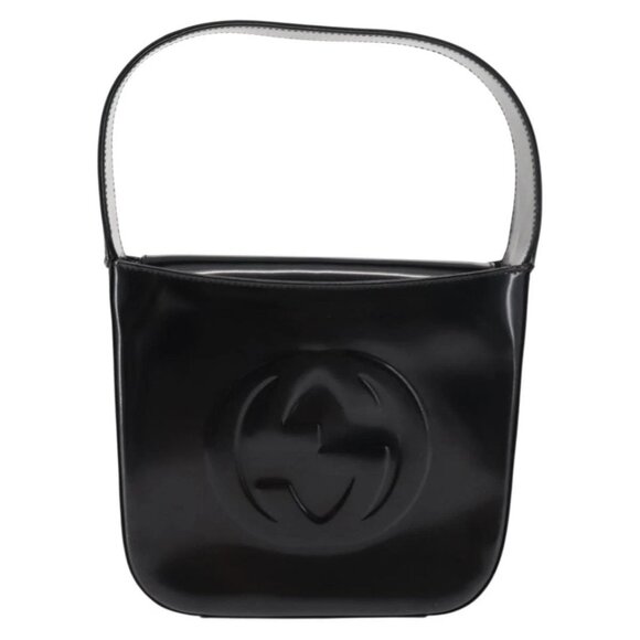 GUCCI Soho Shoulder Bag Enamel Black 007 2023 - Picture 2 of 15
